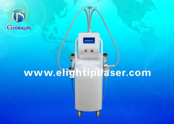 Quality 3 in 1 Ultrasonic Cavitation Vacuum Slimming Machine Fat Loss , Face Wrinkle Removal 40.5KHz for sale