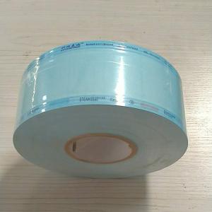 China 75mm*100m Steriking Sterilization Pouches , Sterile Peel Pouches Rectangular Shape on sale