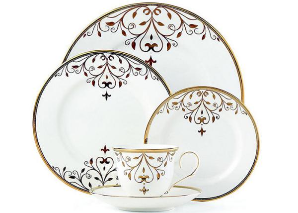 Restaurant White Glass Bowl 5 Inch Tableware Making Line