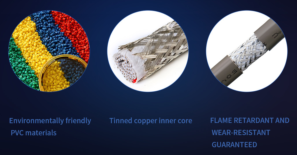 8/10/14/16/20/40/50 Pin Extension Data Cable Flat Ribbon Cable with Red Edge