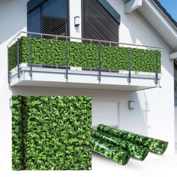 0.75*6m PVC Garden Balcony Privacy Fence Screen Cover Waterproof And UV Netting