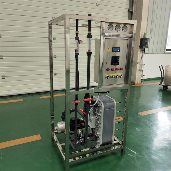 1t 1000lph Salt Free EDI Ultrapure Water System Automatic Operation