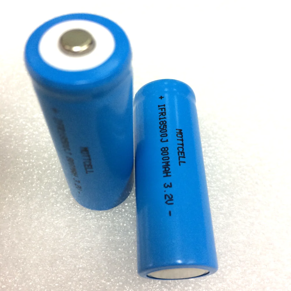 IFR 18500 1000mah 3.2v LFP 3.7V Rechargeable Lithium Ion Battery 1200mah 1500mah
