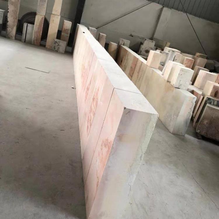 CaO Content % High Erosion Resistance Recycled AZS Refractory Block for Glass Furnace Tank