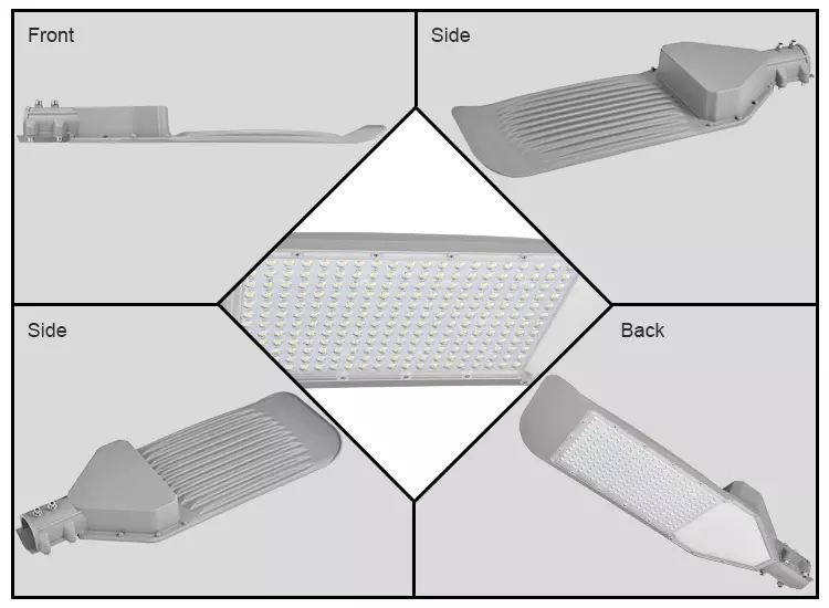Water Resistant Solar Panel Street Light -20 - 60℃ Working Temperature