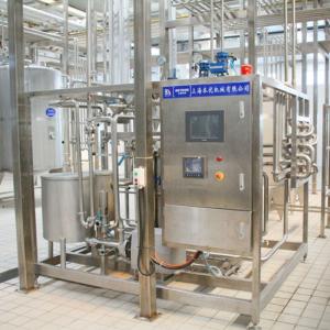 Uht Processed Milk Dairy Plant Equipment For Pasteurization Process Of Milk
