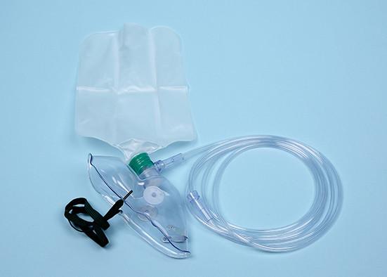 Emergency Medical Disposables High Concentration Oxygen Mask With Non Rebreather