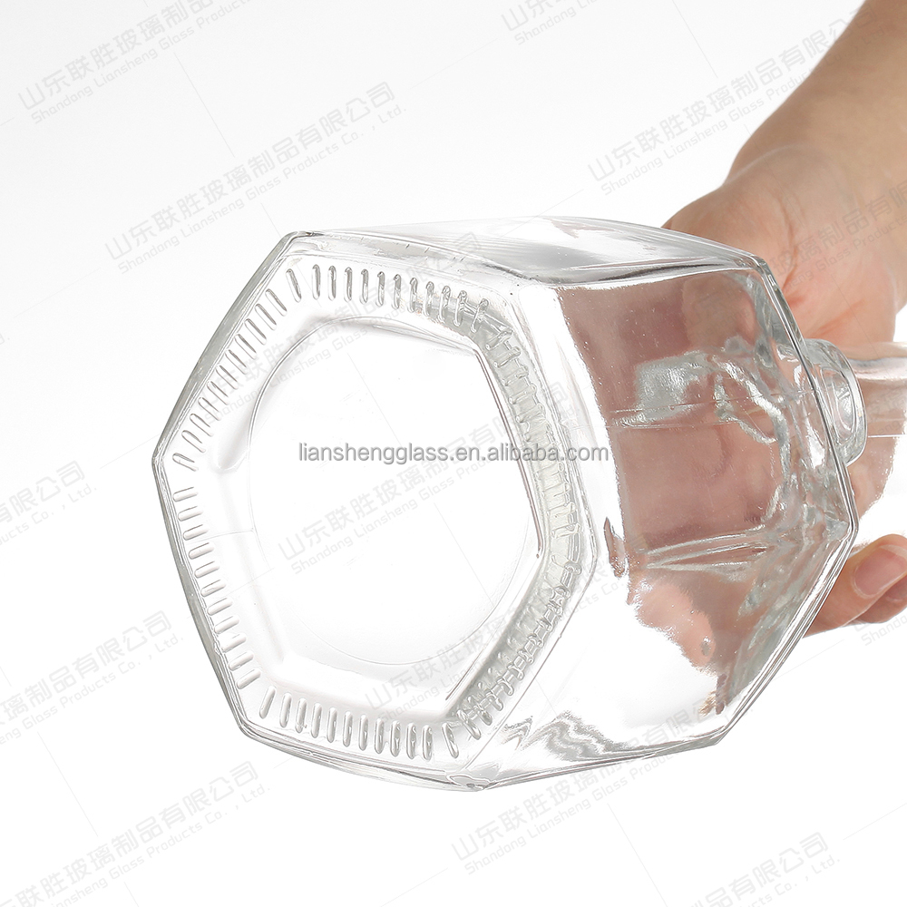 Clear Glass Bottle for Drinks Glass Oil Bottles Glass Wine Bottles