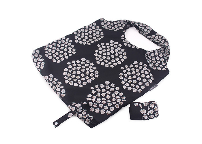  Button Closure Collapsible Tote Bag Custom Reusable Shopping Bags Folding Manufactures