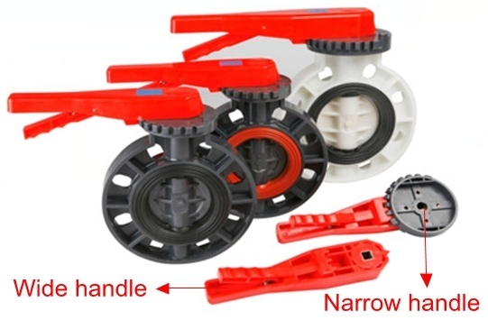 All Size PVC Flange Butterfly Valve PVC Ball Valves Hot Selling in South America