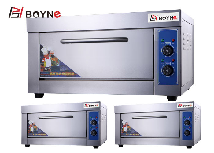 Full Stainless Steel Electric Oven One Deck One Tray For Baking Use