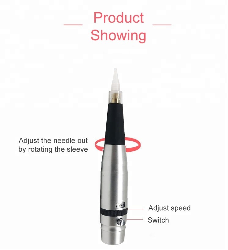 Portable Semi Permanent Makeup Tattoo Micro Pigmentation Eyebrow Pen Machine