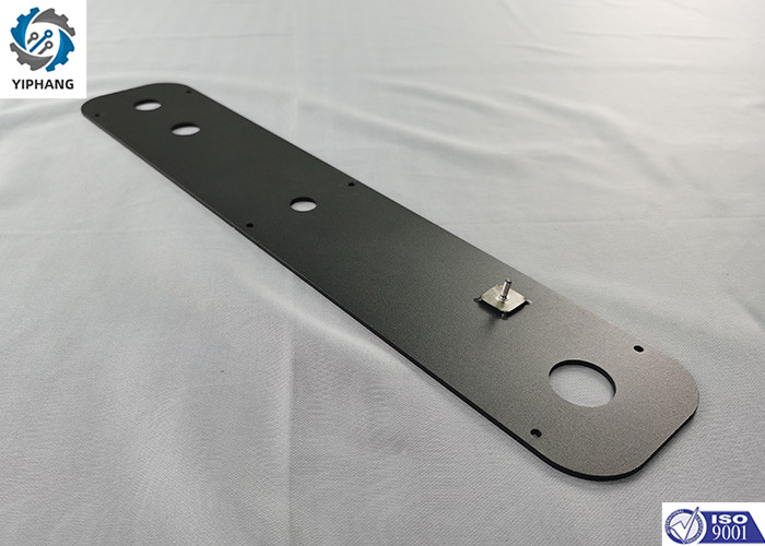 SPCC Electrical Box Door Sheet Metal Brackets Textured Black Powder Coating 1.5mm