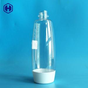 Screw Lid Empty Clear Plastic Bottles Reusable Plastic Liquid Container