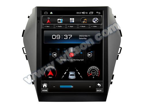 9.7'' Tesla Vertical Screen For Hyundai Ix45 Santa Fe 3 2013-2016 Android Car