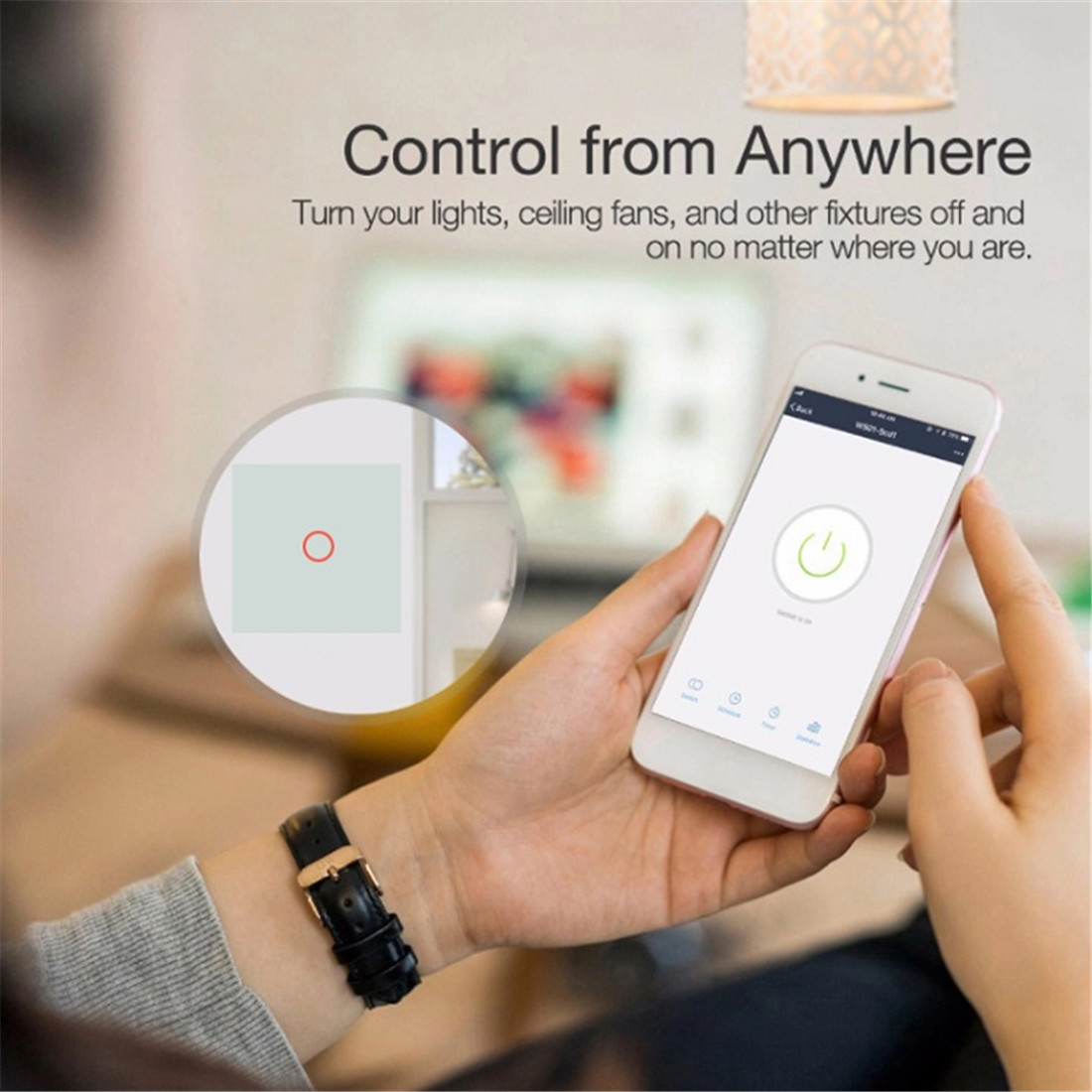 Wireless Touch Switch 3Gang