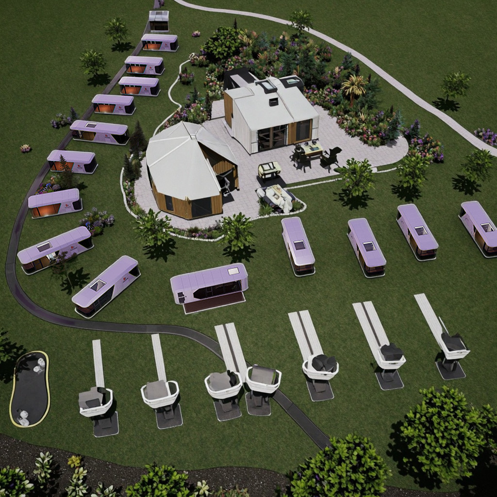 Experience the Future of Living on Earth with Space Capsule House Customization and Personalized Finish Configurations