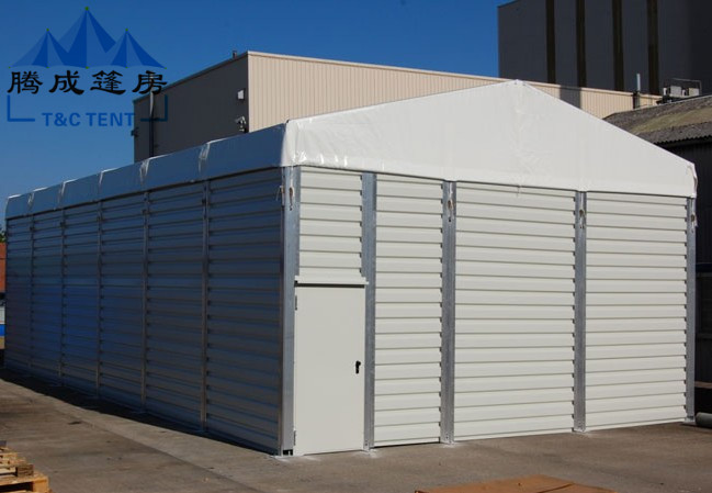 Galvanized Transparent Large Warehouse Tent With Double PVC Coated Polyester Textile