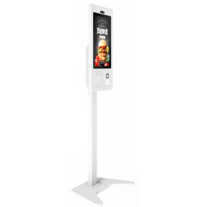 Built-in Printer 21.5 Inch Self-Service Kiosk for Interactive Ordering in