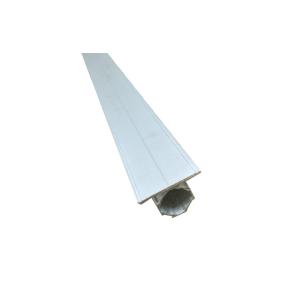 6063-T5 Aluminium Alloy Pipe With Flange For Racking System To Connect Caster