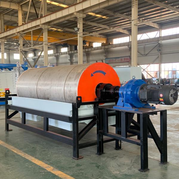 High Capacity Carbon Steel Wet High Intensity Magnetic Separator Drum for Iron