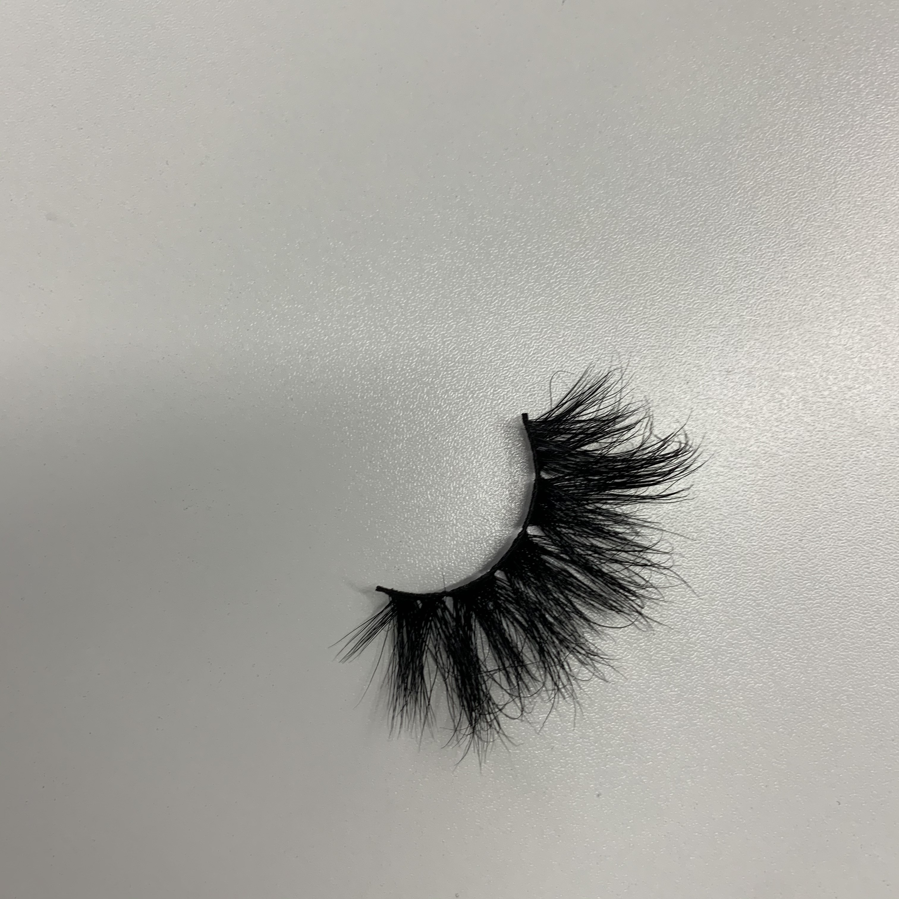 25mm Length 5D Mink Lashes , Ultra Soft Feeling Natural Mink Eyelashes