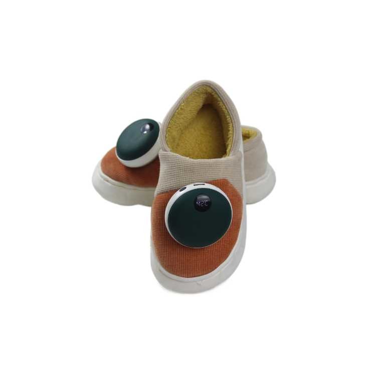 Graphene Women Creative Fashion Winter Rechargeable Usb Foot Warmer Best Heated Shoes