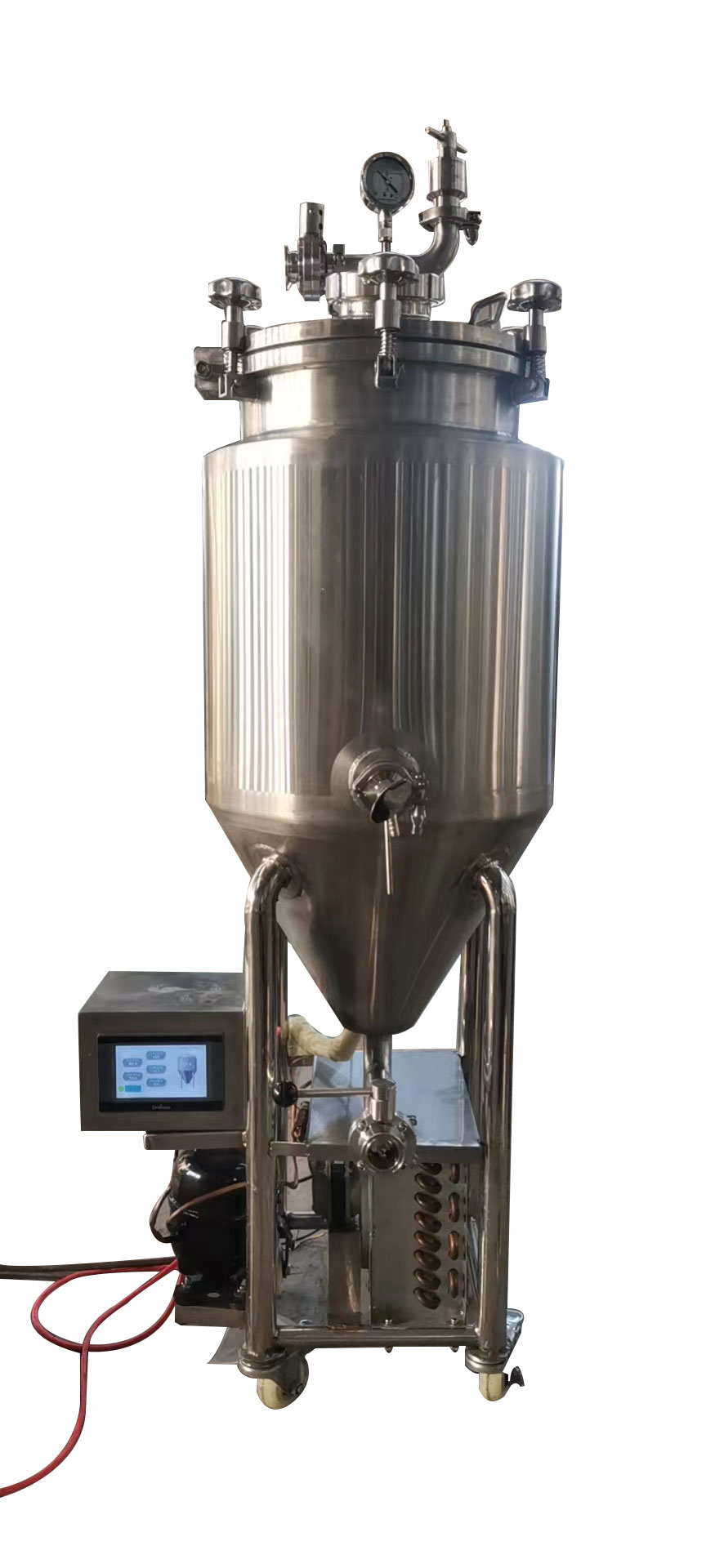 Other Processing Control System CIP GHO 30L SUS 304 Automatic Conical Fermenter