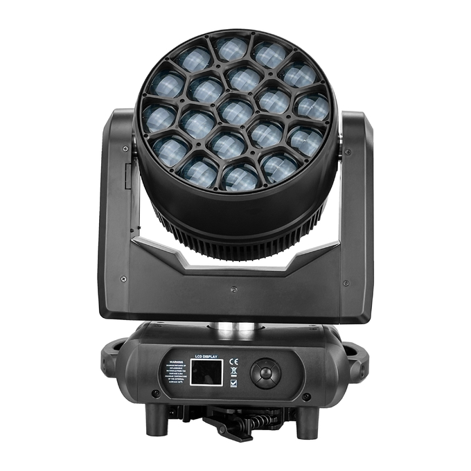 RGBW 19*40W 4in1 Led Stage Lights Night Club DJ Stage Party 19pcs Bee Eye Moving Head Light Moving Head Wash Light