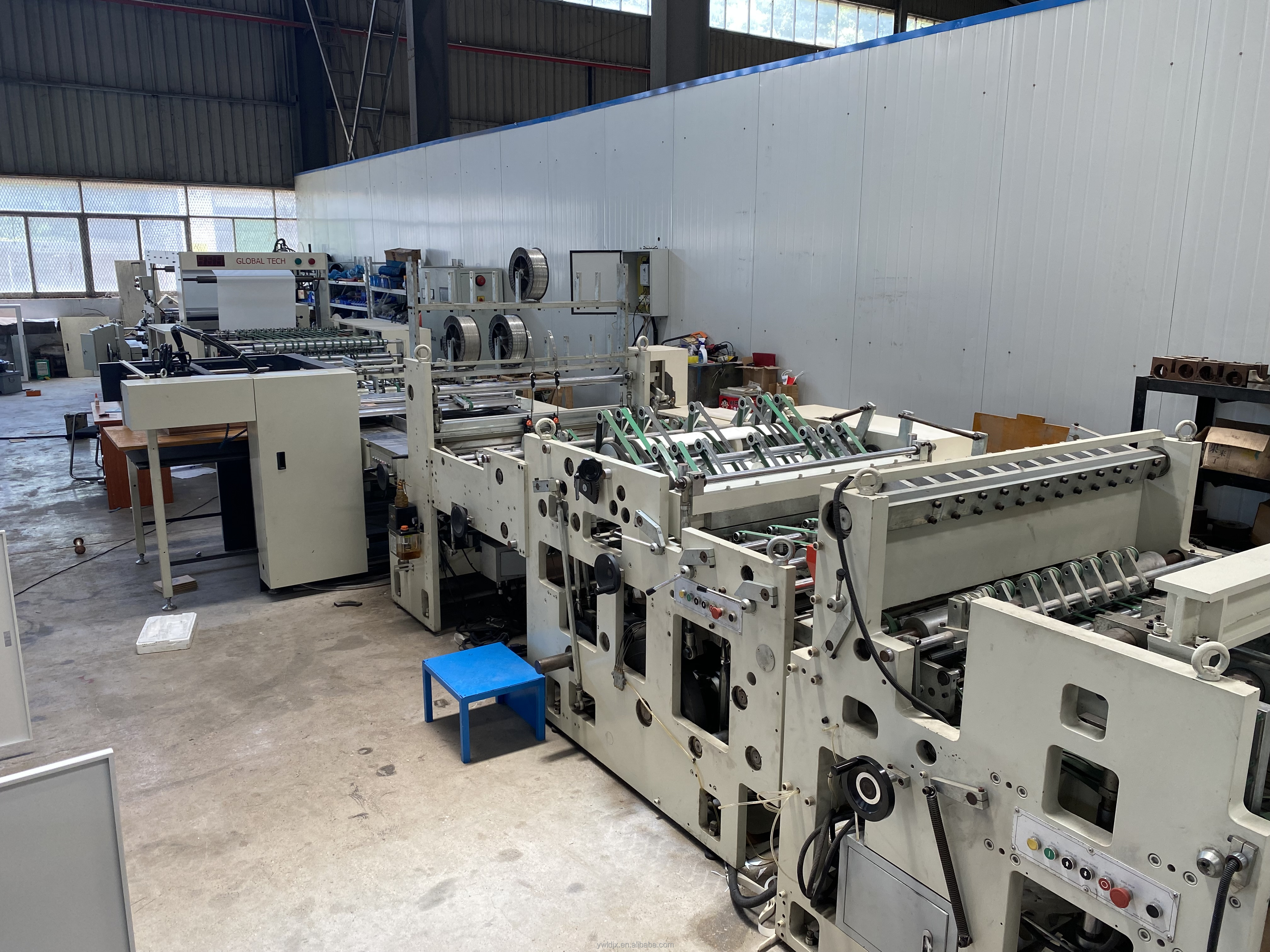Customizable Saddle Stitching Notebook Production Line for Different Notebook Sizes