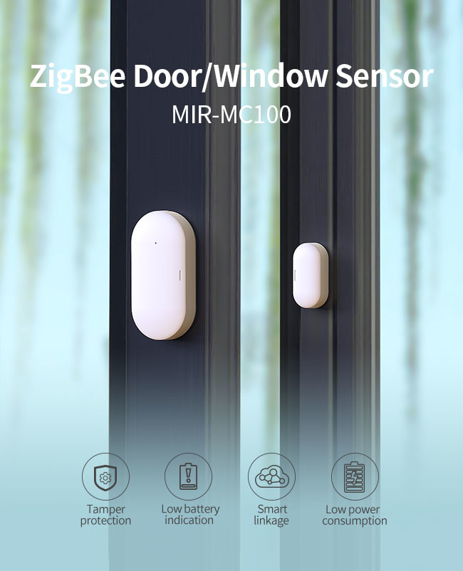 30mA Smart Zigbee Door Sensor Hub Required Zigbee Door Switch
