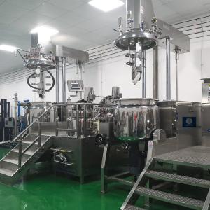 Homogenizing Mixing Mayonnaise Making Machine With 10-10000L Capacity