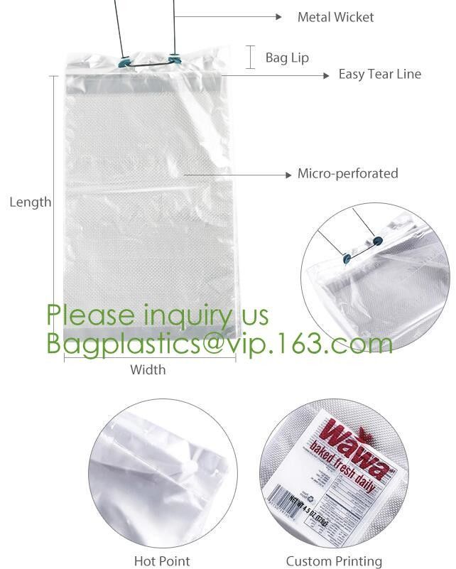 Microperforated PP Material Bakery Bag,hot perforated five layers POF shrink film,Microperforated pof (Polyolefin) shrin