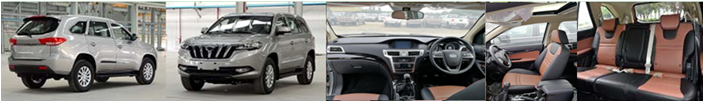 4 Wheel Drive SUV Vehicle Low Emission With Gasoline Engine In KD Kits