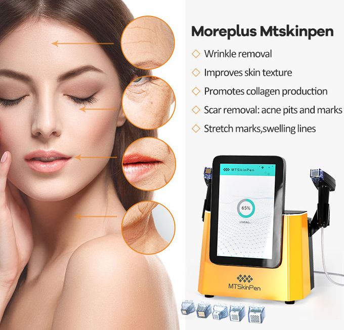 12 Pin Microneedling Pen Machine Collagen Induction Therapy Machine For Acne Scar Removal