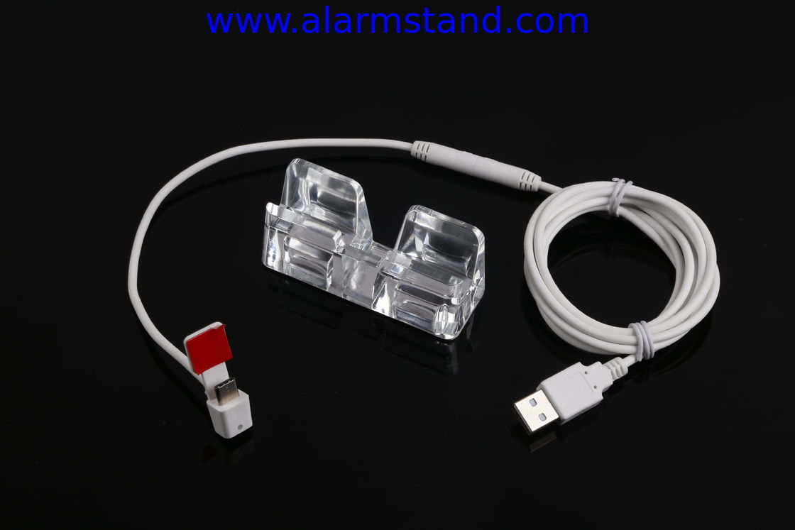 COMER 6 Ports Cell Phone Alarm and Charging Mobile Smart Phone Security Display System