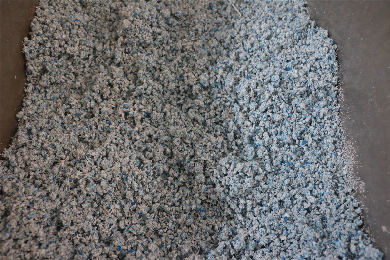 PVC PS Plastic Film Agglomerator PP PE HDPE Plastic Granulator For Home Use