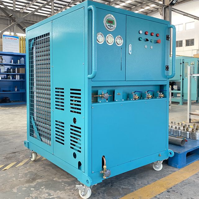 R32 Freon Gas Refrigerant Machine R1234yf Atex Hvac Refrigerant Charging Equipment