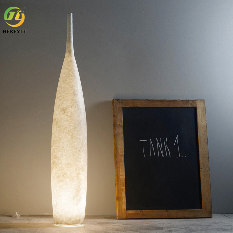 Modern Colors Vase Floor Lamp For Exhibition Hall Hotel Lobby Living Room