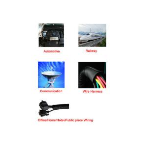 Durable Lightweight Self Wrapping Split Braided Sleeving Polyester Pet