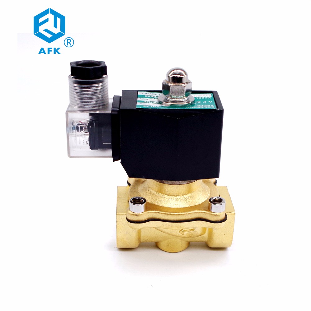 Low Voltage Brass Electric 12V DC Gas Solenoid Valve 1/2 inch