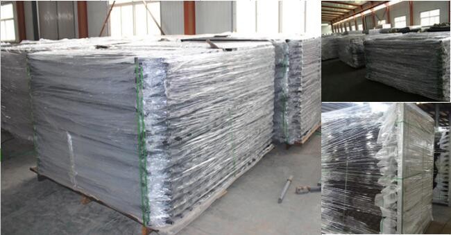 Tubular Fencing Diplomatic Black Steel Fence Panel