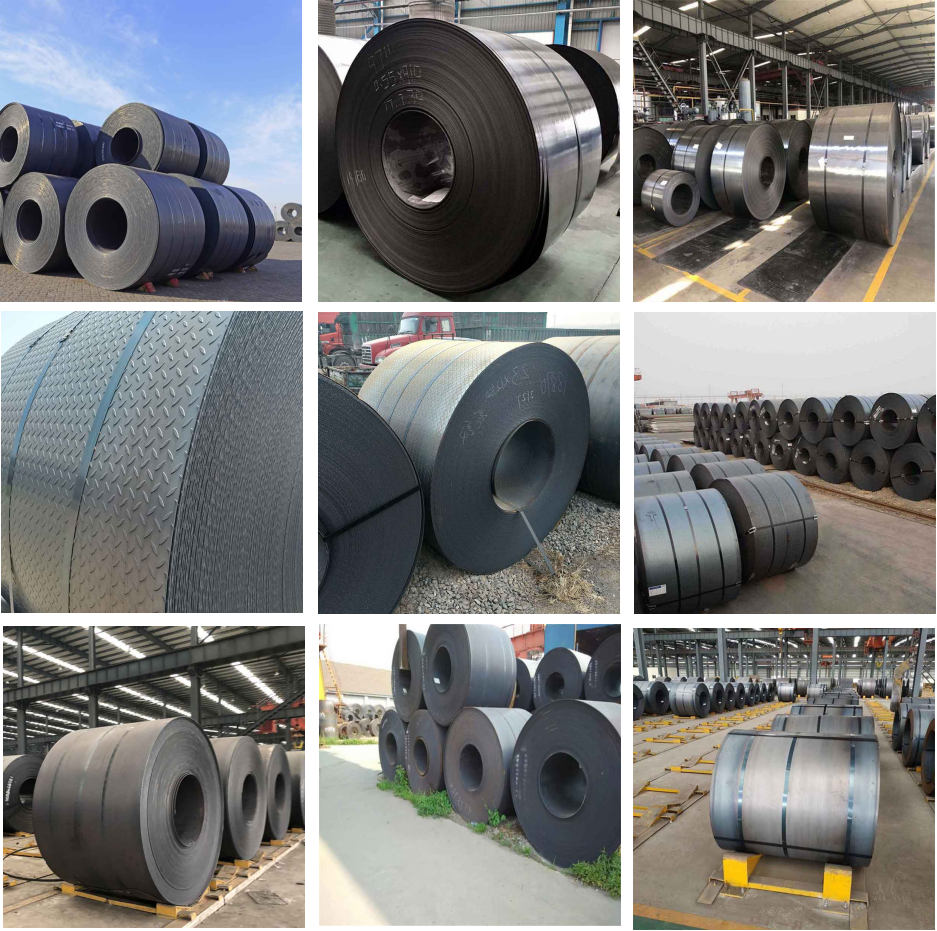 Q235 Q345 Hot Rolled Mild Carbon Steel Coil 15x160 C75 C35 Ct3 Az150 037