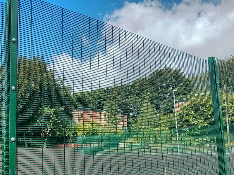 80 × 80mm 358 High Security Fence Hot Dipped Galvanized Wire + Pvc Painted Rigid