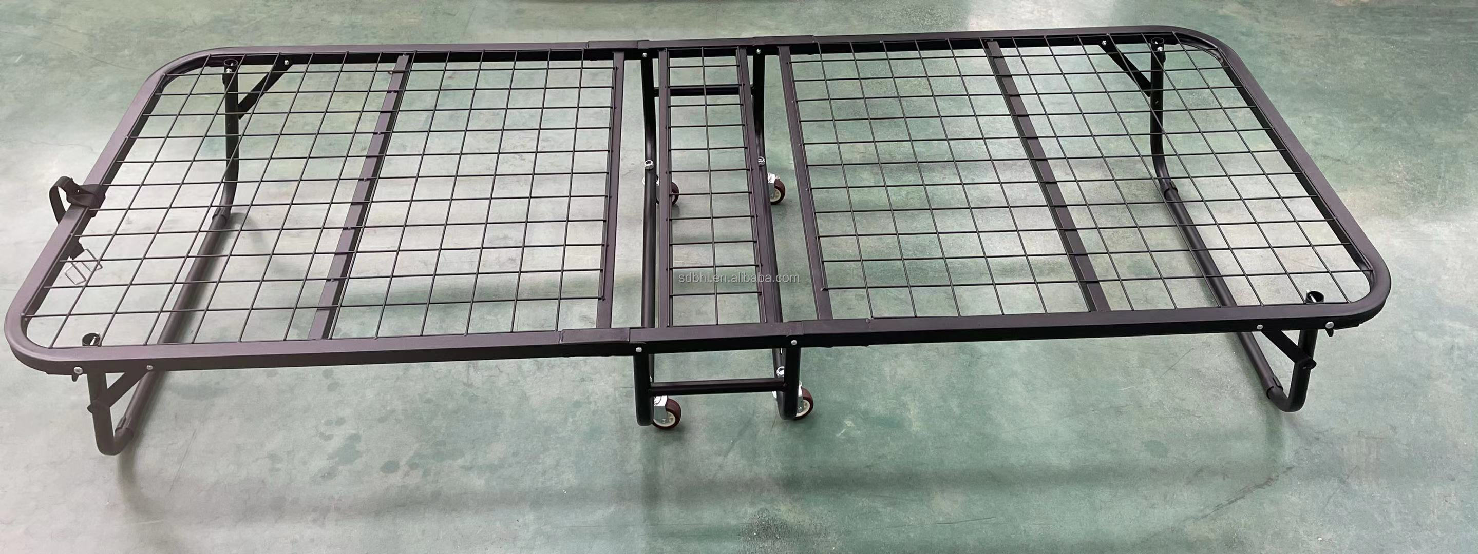 Modern Design Stainless Steel Metal Foldaway Bed Frame for King/Double/Queen Sizes