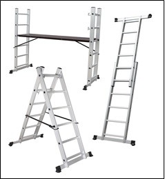 Indoor Mall Scaffolding Access Towers 2x5 Easy To Carry And Store