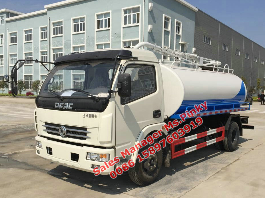 6000Liters Fecal Suction Tanker Truck Vacuum Suction Truck Euro 3 Certificate