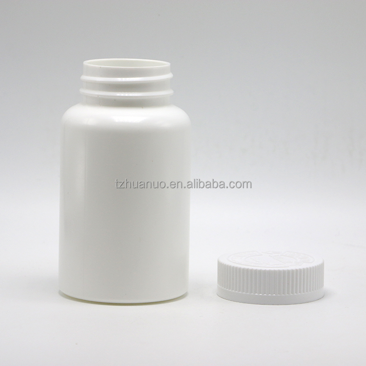 Customized Screw Cap 250ml HDPE Plastic Bottle for Medical Grade Pills Easy to Open