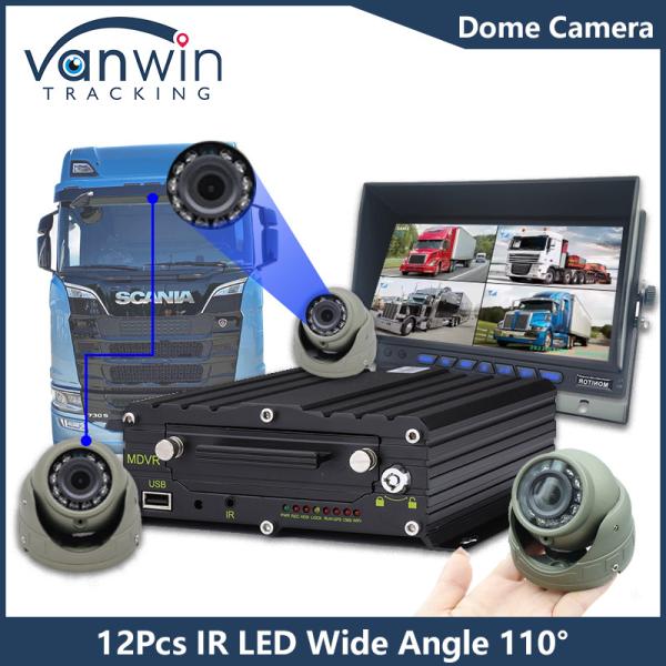 Vehicle Mounted Camera Full HD 1080P Night Vision 2.8mm Lens Wide Angle Dome