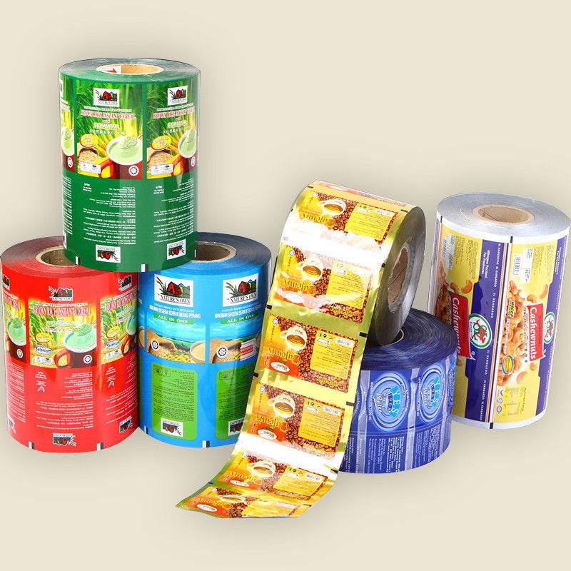 Instant Noodles Plastic Packing Bags Disposable BOPP/VMCPP PET/PE Material Structure